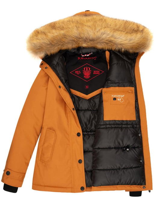 Navahoo Dames Winterjas Laura – Warm, Stijlvol & Met Afneembare Bontkraag - Image 6