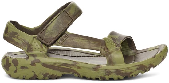 Teva Hurricane Drift Huemix Mens Sandals Iguana/ Dark Olive - Image 5