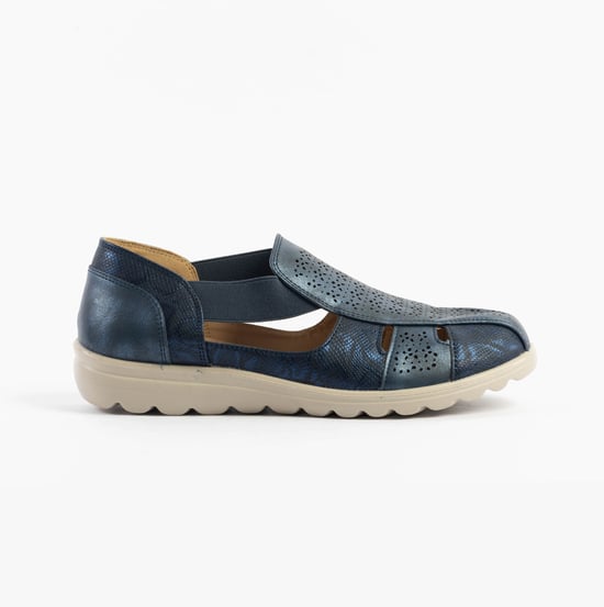 Dr Keller Polly Womens Sandals Navy - Image 1