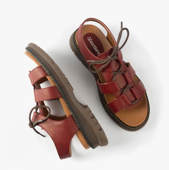 Westland Peyton 14 Womens Sandals Red - Image 2