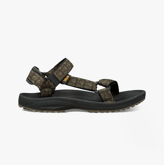 Teva Winsted Mens Sandals Bamboo Dark Olive - Image 5