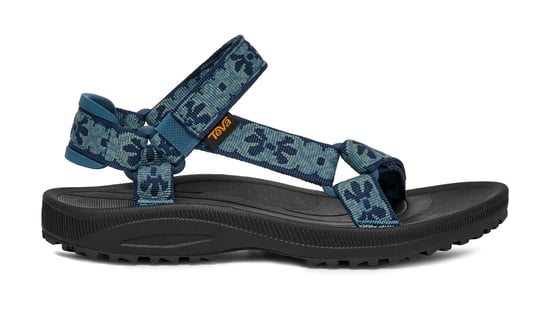 Teva Winsted Womens Sandals Archive Floral Crown Blue/ Dress Blues - Image 5