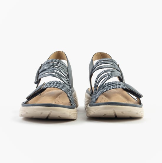 Dr Keller Gina Womens Sandals Navy - Image 4