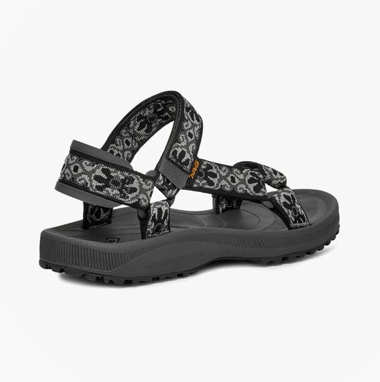 Teva Winsted Womens Sandals Archive Floral Black/ Grey - Image 4