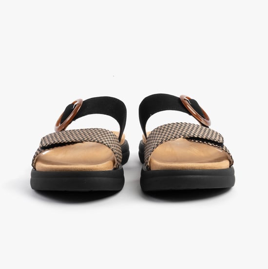 Remonte D2n51-03 Womens Sandals Black Combination - Image 4