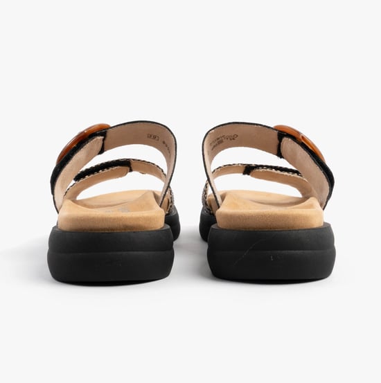 Remonte D2n51-03 Womens Sandals Black Combination - Image 5