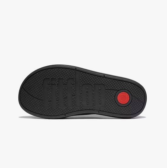 Fitflop Iqushion D-luxe Womens Slides All Black - Image 3