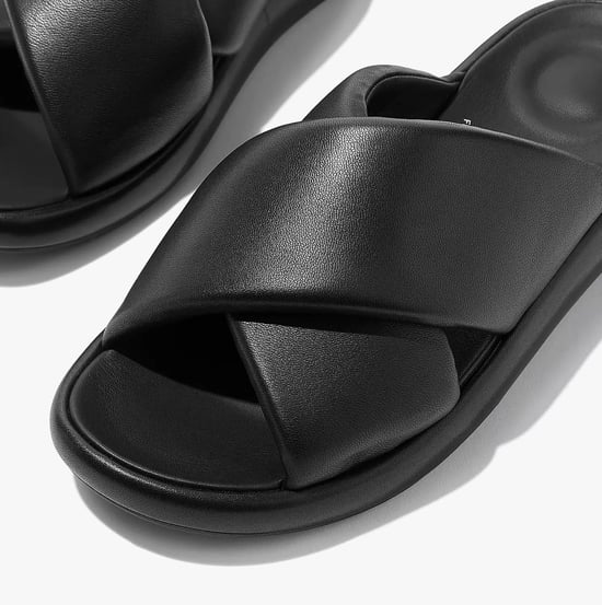 Fitflop Iqushion D-luxe Womens Slides All Black - Image 5