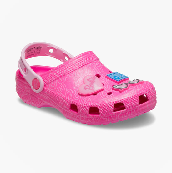 Crocs Mattel Pink Barbie Cls Unisex Kids Clog Multi - Image 5