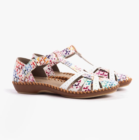 Rieker M1650-92 Womens Sandals Multi - Image 2