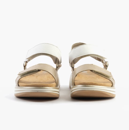 Remonte D1j57-90 Womens Sandals Metallic - Image 4
