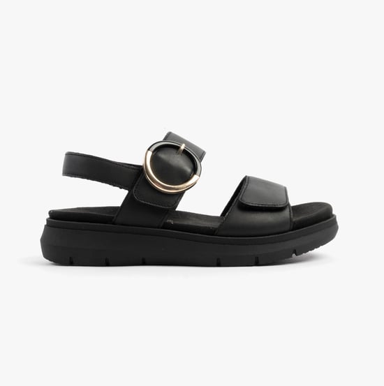 Remonte D2k50-00 Womens Sandals Black - Image 1