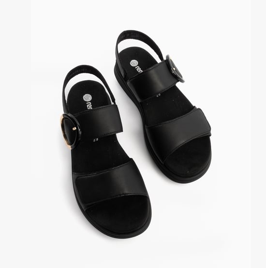 Remonte D2k50-00 Womens Sandals Black - Image 2