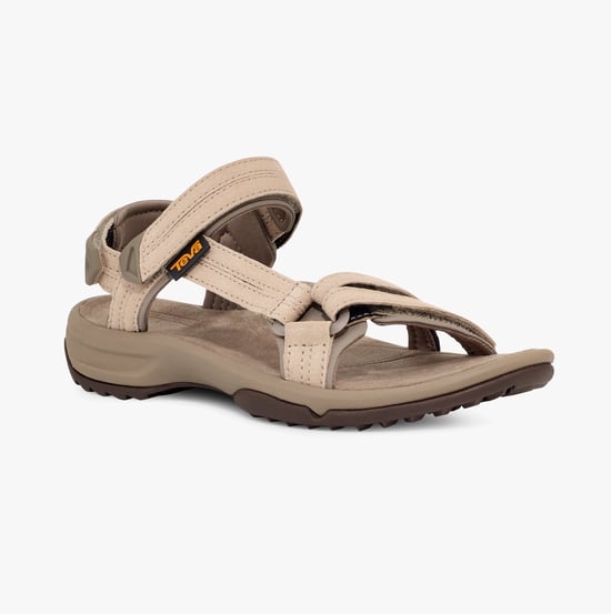 Teva Terra Fi Lite Suede Womens Sandals Feather Grey - Image 2