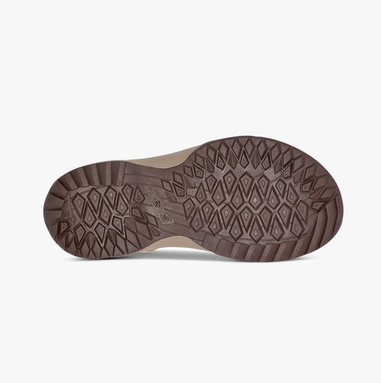 Teva Terra Fi Lite Suede Womens Sandals Feather Grey - Image 4