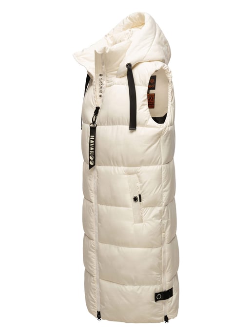 Navahoo dames lange bodywarmer Schnuffelchen – Warm & Stijlvol met Capuchon - Image 3