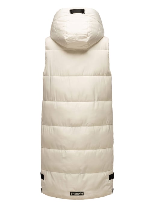 Navahoo dames lange bodywarmer Schnuffelchen – Warm & Stijlvol met Capuchon - Image 4