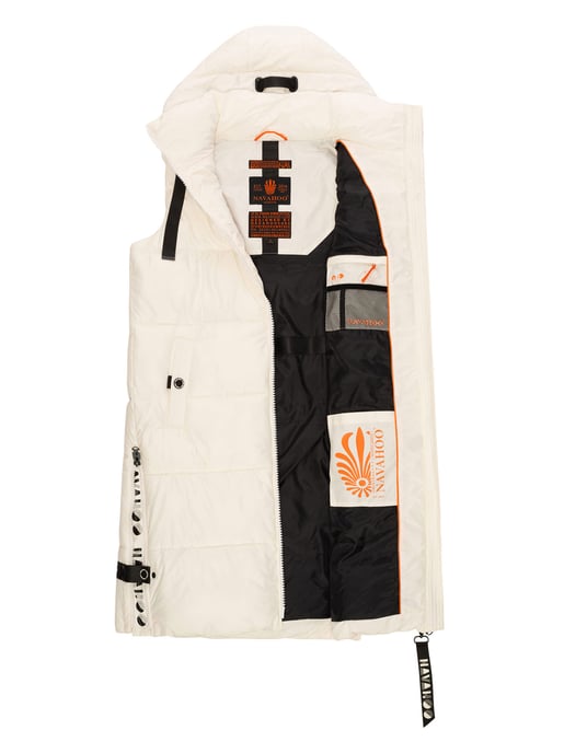 Navahoo dames lange bodywarmer Schnuffelchen – Warm & Stijlvol met Capuchon - Image 5
