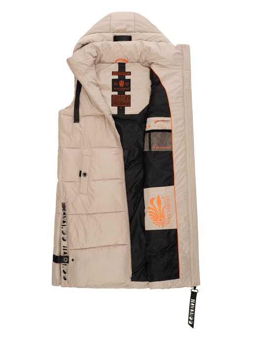 Navahoo dames lange bodywarmer Schnuffelchen – Warm & Stijlvol met Capuchon - Image 5