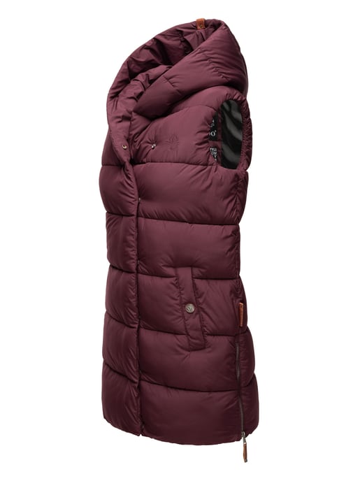 Navahoo dames lange gewatteerde bodywarmer Madilynaa – Warm & Comfortabel - Image 3
