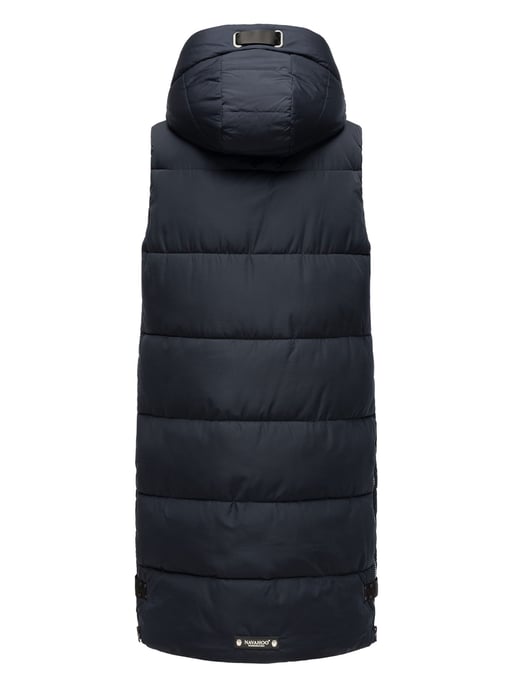 Navahoo dames lange bodywarmer Schnuffelchen – Warm & Stijlvol met Capuchon - Image 4
