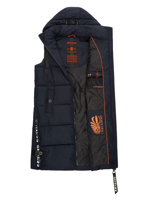 Navahoo dames lange bodywarmer Schnuffelchen – Warm & Stijlvol met Capuchon - Image 5