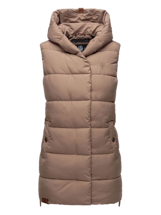 Navahoo dames lange gewatteerde bodywarmer Madilynaa – Warm & Comfortabel - Image 2