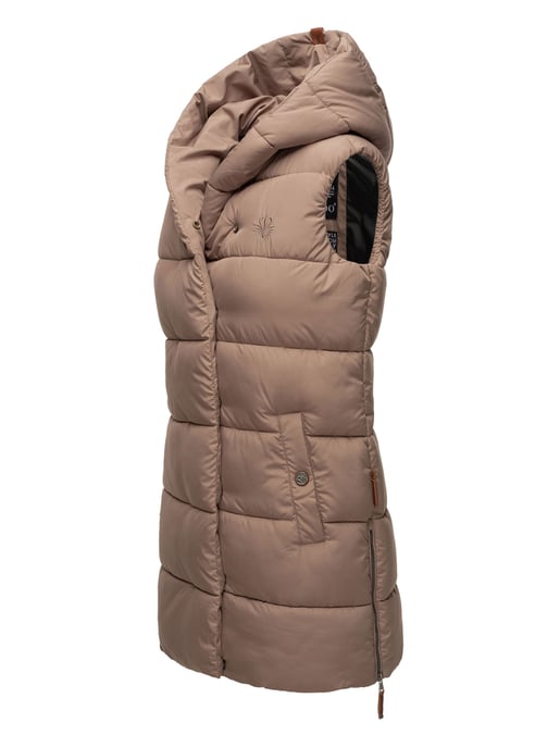 Navahoo dames lange gewatteerde bodywarmer Madilynaa – Warm & Comfortabel - Image 3