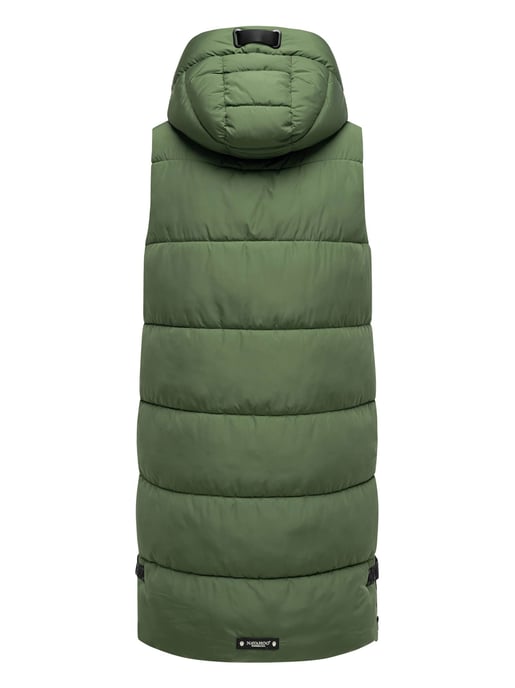 Navahoo dames lange bodywarmer Schnuffelchen – Warm & Stijlvol met Capuchon - Image 3