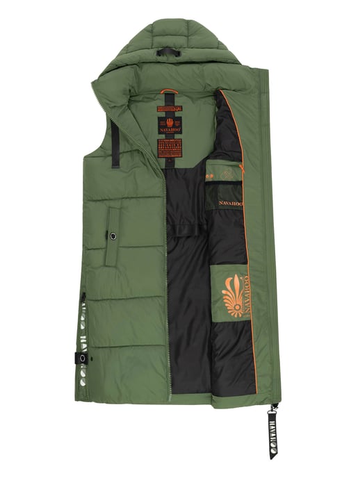 Navahoo dames lange bodywarmer Schnuffelchen – Warm & Stijlvol met Capuchon - Image 4