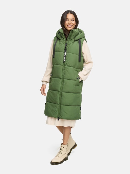 Navahoo dames lange bodywarmer Schnuffelchen – Warm & Stijlvol met Capuchon - Image 6