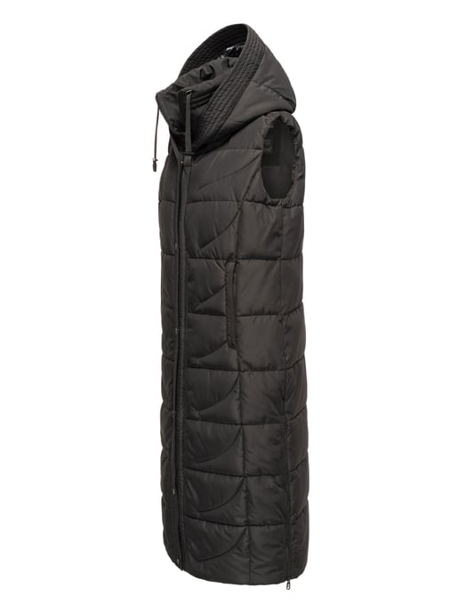 Navahoo dames gewatteerd vest Brezelchen – Lang & Warm - Image 3