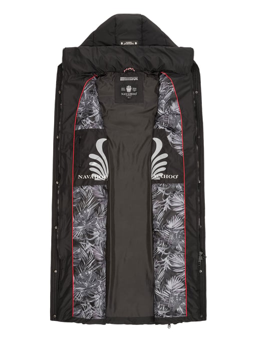 Navahoo dames gewatteerd vest Brezelchen – Lang & Warm - Image 5