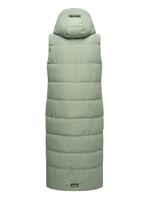 Navahoo dames gewatteerd vest Brezelchen – Lang & Warm - Image 4