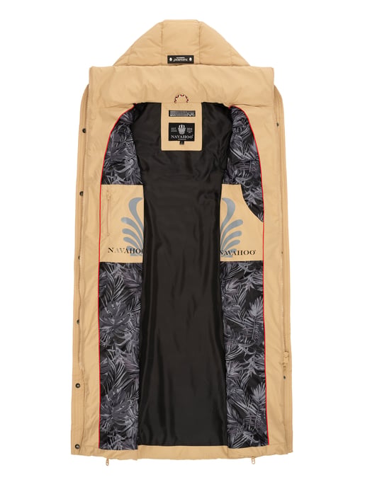 Navahoo dames gewatteerd vest Brezelchen – Lang & Warm - Image 5