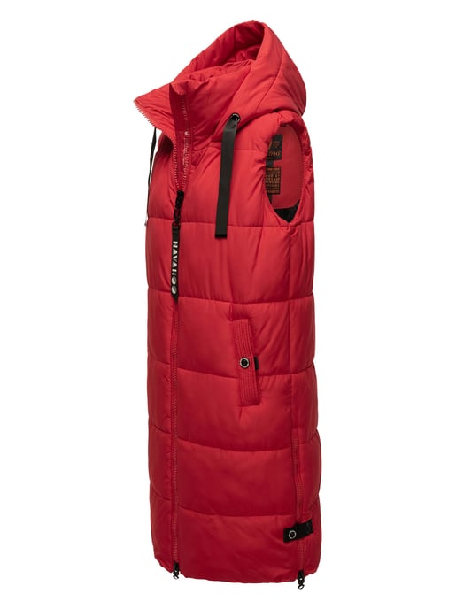 Navahoo dames lange bodywarmer Schnuffelchen – Warm & Stijlvol met Capuchon - Image 3