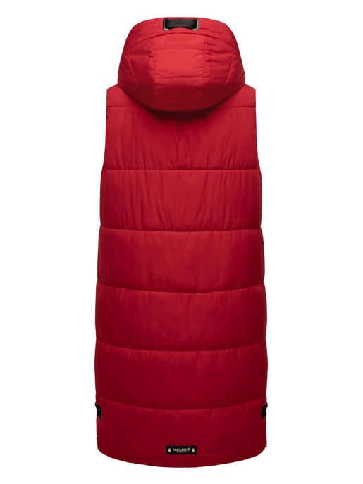 Navahoo dames lange bodywarmer Schnuffelchen – Warm & Stijlvol met Capuchon - Image 4