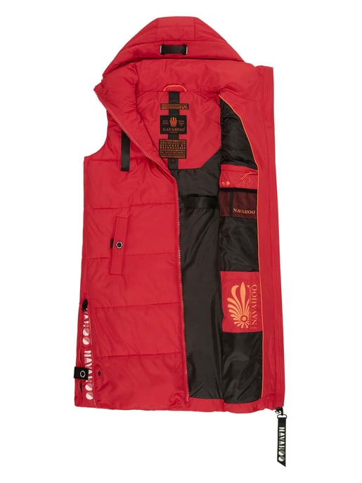 Navahoo dames lange bodywarmer Schnuffelchen – Warm & Stijlvol met Capuchon - Image 5