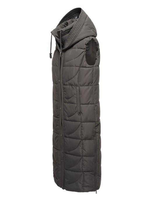 Navahoo dames gewatteerd vest Brezelchen – Lang & Warm - Image 3