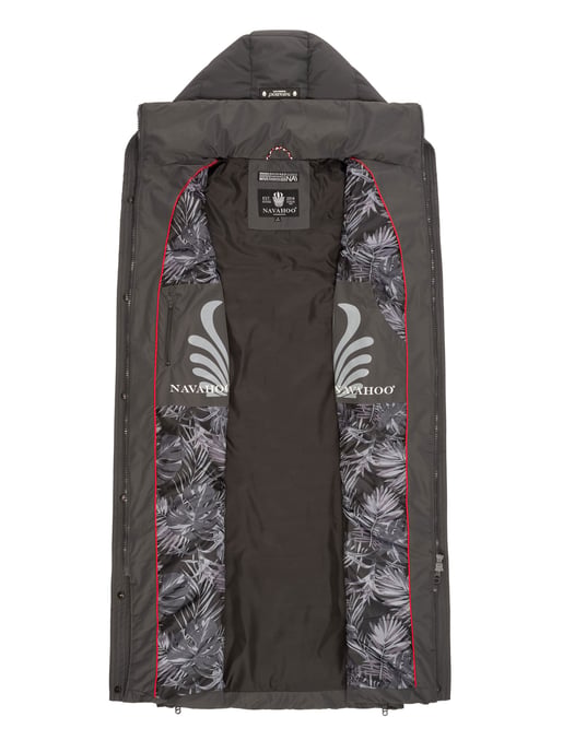 Navahoo dames gewatteerd vest Brezelchen – Lang & Warm - Image 5