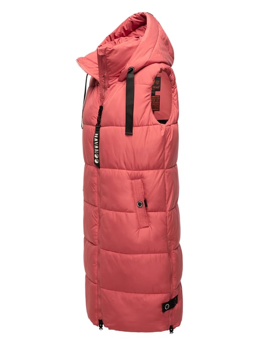 Navahoo dames lange bodywarmer Schnuffelchen – Warm & Stijlvol met Capuchon - Image 3