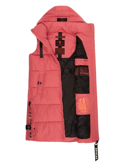 Navahoo dames lange bodywarmer Schnuffelchen – Warm & Stijlvol met Capuchon - Image 5