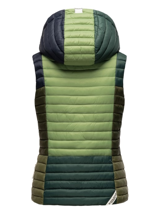 Navahoo Shadaa Multikulti dames gewatteerde bodywarmer – Licht, kleurrijk & trendy - Image 4