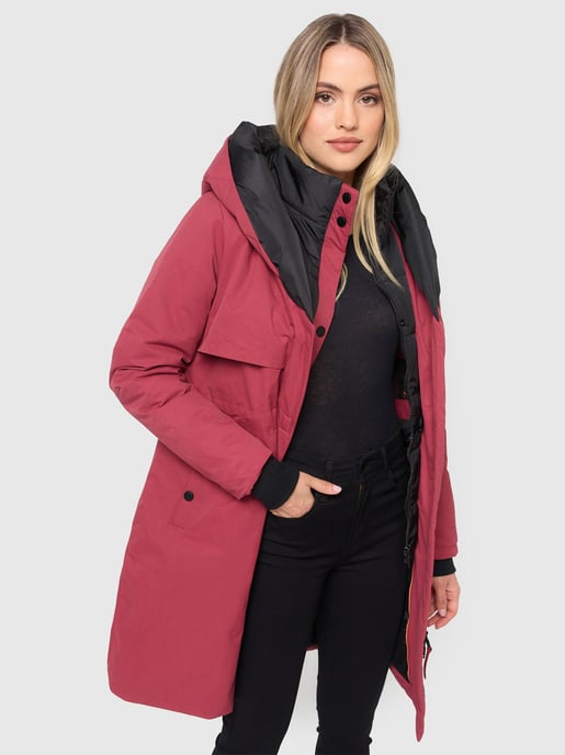 Navahoo dames winterjas Snowelf – Licht & Warm met magneetsluiting - Image 6