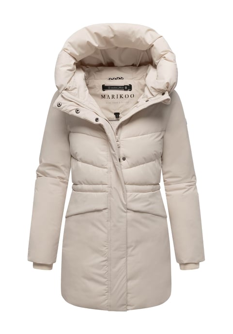 Marikoo dames winterjas Delilah met fleecevoering & verstelbare taille - Image 1