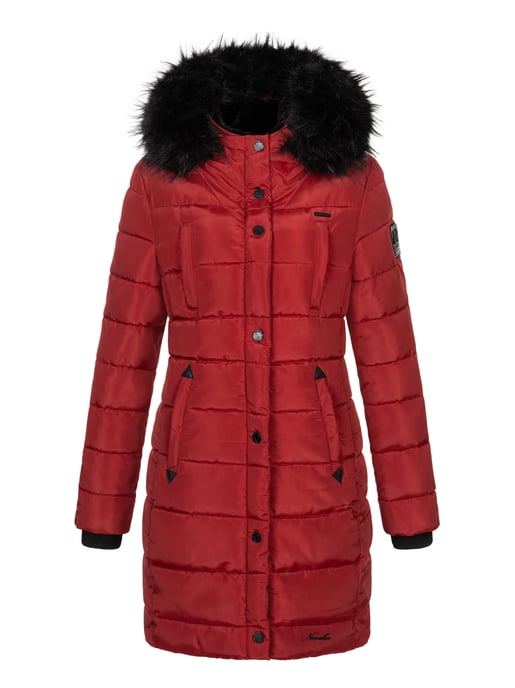 Navahoo dames lange winterjas Lotusblüte Princess – Warm & Elegant - Image 2