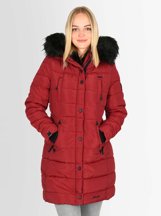 Navahoo dames lange winterjas Lotusblüte Princess – Warm & Elegant - Image 5