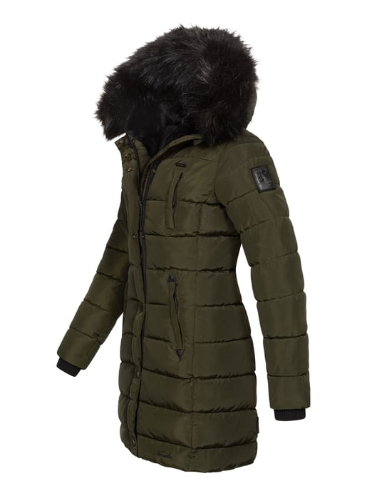 Navahoo dames lange winterjas Lotusblüte Princess – Warm & Elegant - Image 2