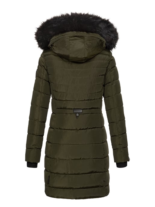 Navahoo dames lange winterjas Lotusblüte Princess – Warm & Elegant - Image 3