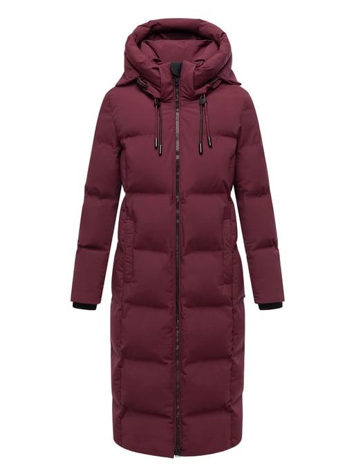 Marikoo women’s quilted winter coat Tikoraa with detachable hood - Image 2